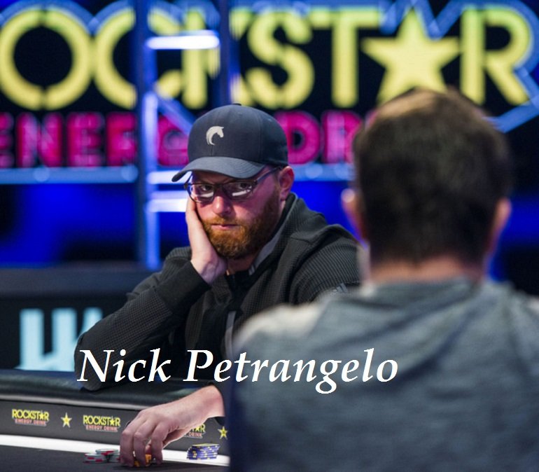 Nick Petrangelo at 2018 25K L.A. Poker Classic Rockstar Energy HR